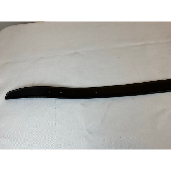 Women's Ferragamo Leather Belt, Black- about 42 inches long - Picture 7 of 7